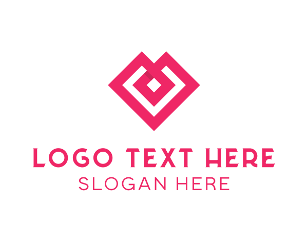 Geometric Love Heart